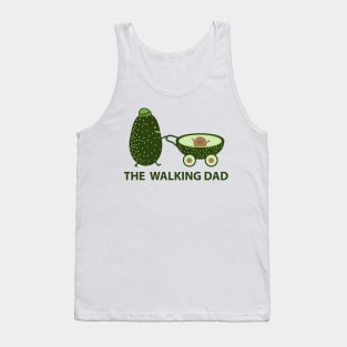 Funny avocado walking dad Tank Top